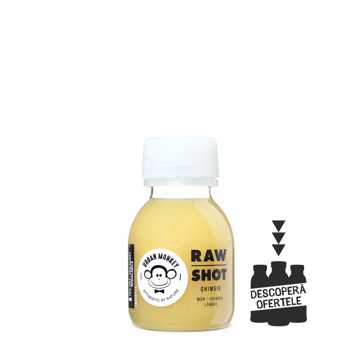 RAW Shot Ghimbir 60ml – Urban Monkey