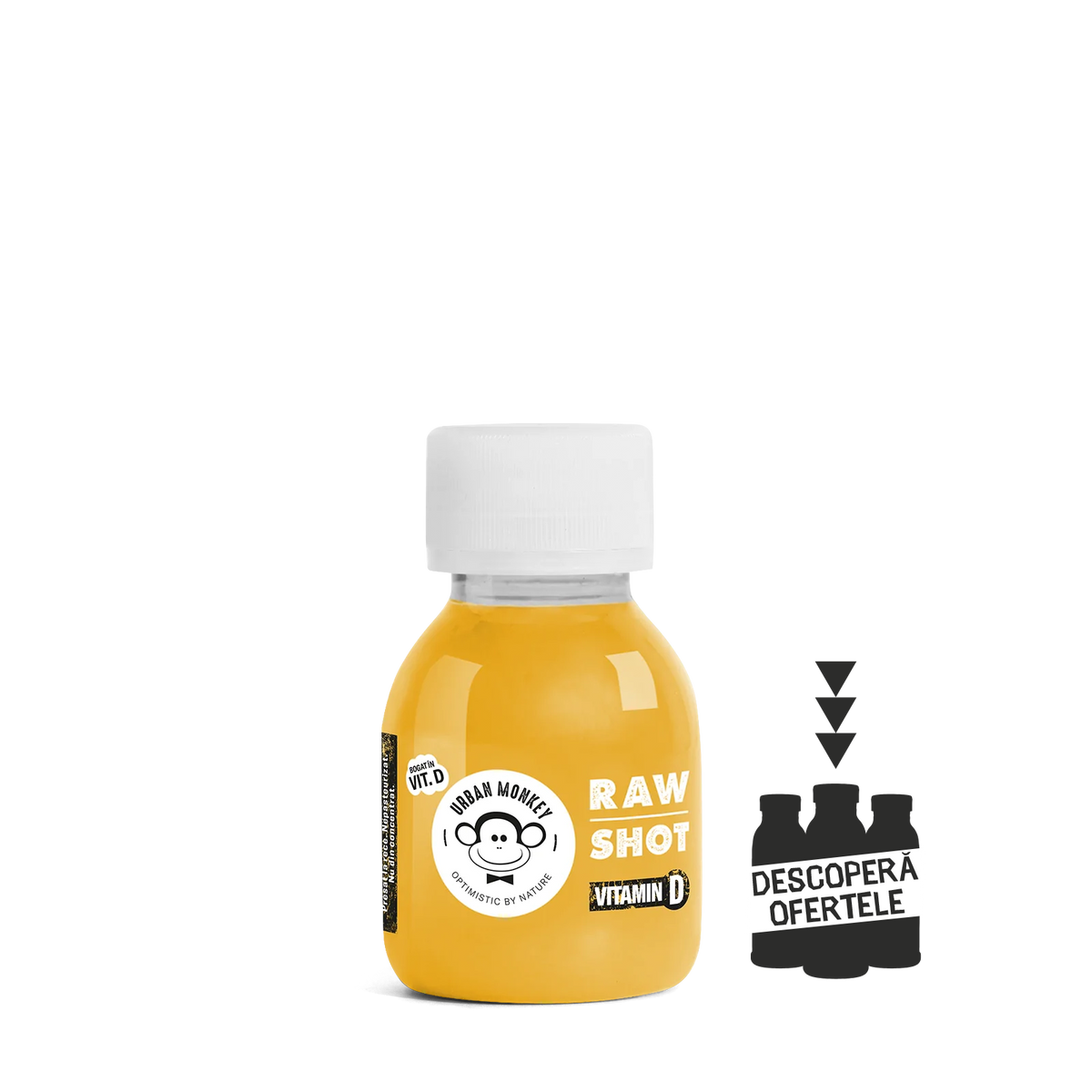 RAW Shot VITAMINA D 60ml – Urban Monkey