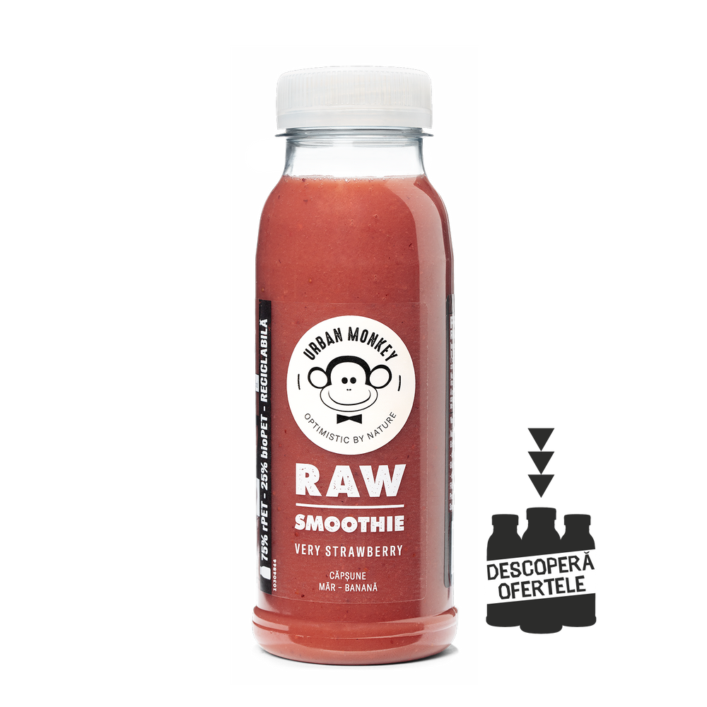RAW Smoothie Very Strawberry 250 ml
